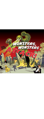 Monsters, Monsters Attack! Poster